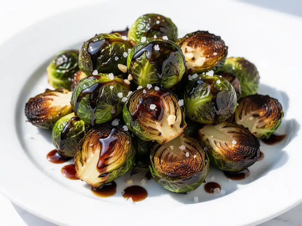 Air Fryer Brussels Sprouts: Best Balsamic Recipe 4 Air Fryer Brussels Sprouts preparation steps