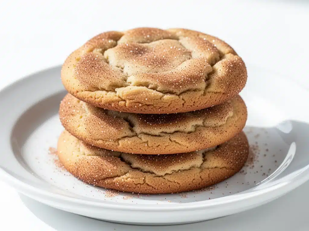 chewy snickerdoodle cookies - featured image
