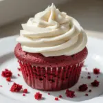 classic red velvet cupcakes - featured image
