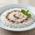 coconut milk rice pudding - featured image