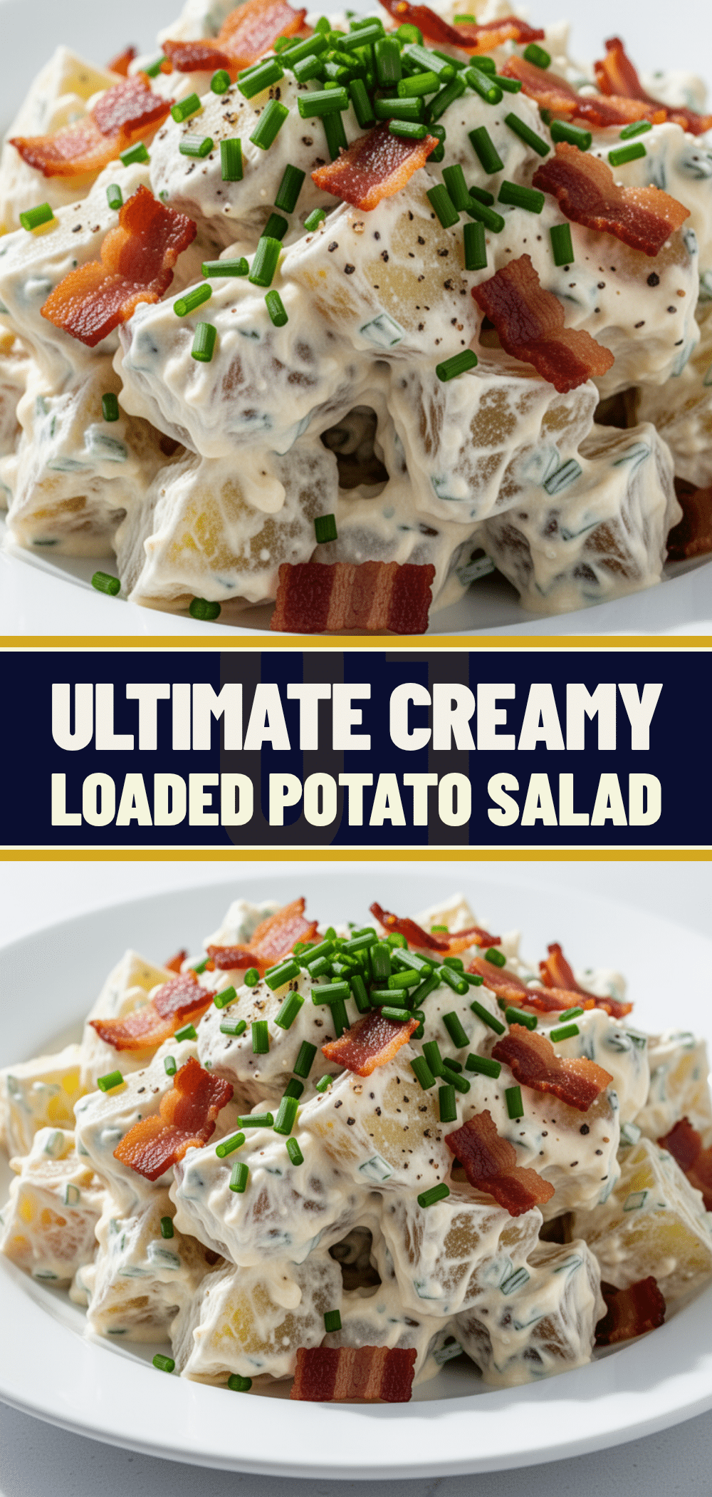 Creamy Loaded Baked Potato Salad: Best Labor Day Side 5 creamy loaded baked potato salad recipe