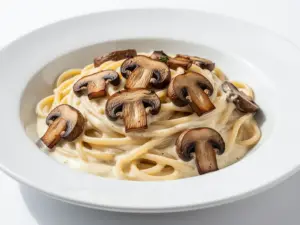creamy vegetarian alfredo sauce - featured image
