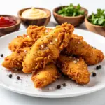 crispy fried chicken tenders - featured image