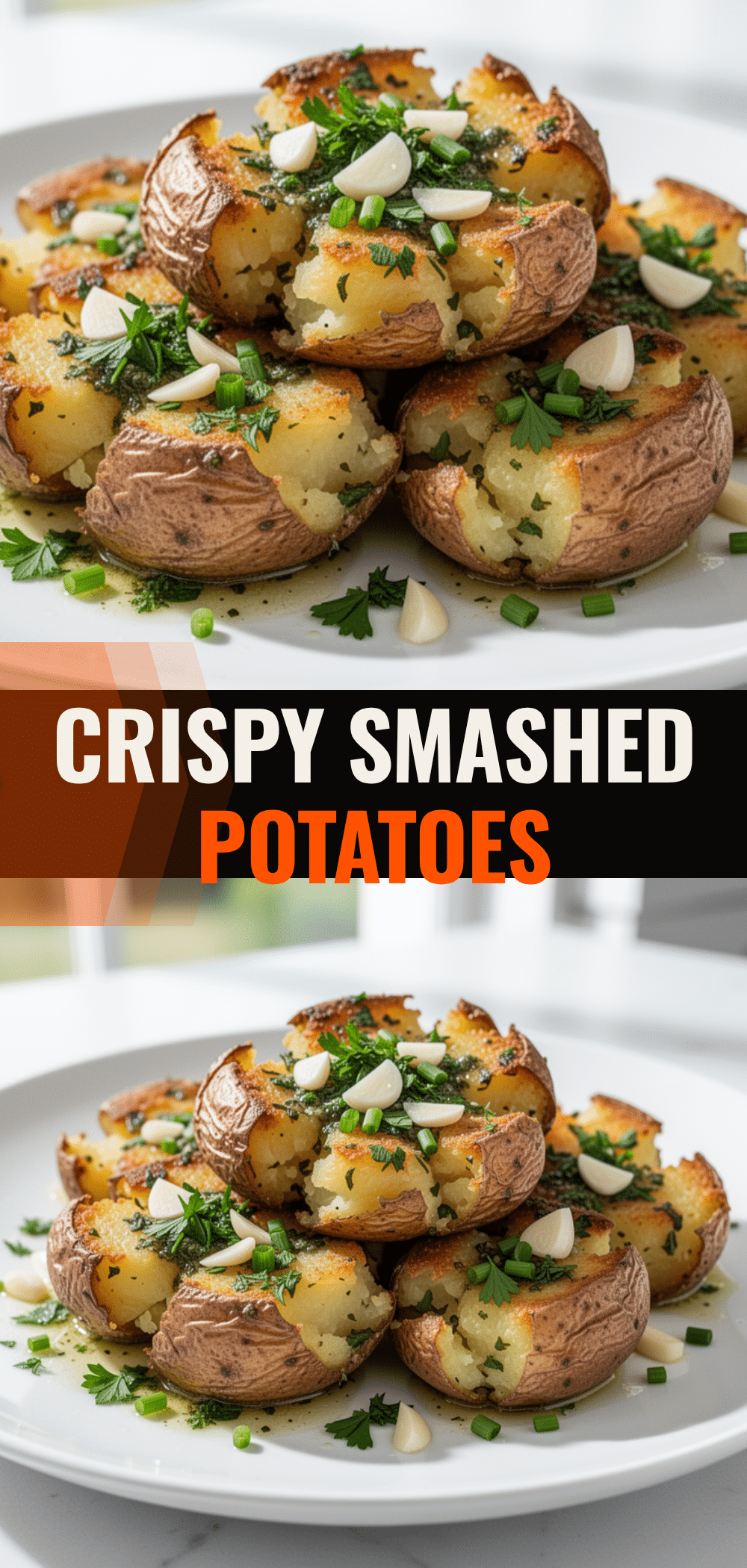 Crispy Smashed Potatoes: 10 Min Garlic Herb Butter Recipe 5 crispy smashed potatoes recipe