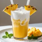 frozen mango pineapple smoothie - featured image