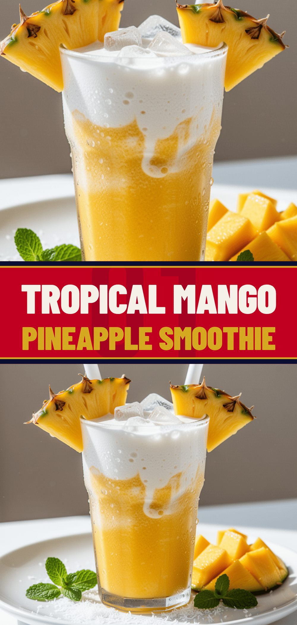 Frozen Mango Pineapple Smoothie: 5-Min Quick Breakfast 5 frozen mango pineapple smoothie recipe