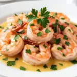 garlic butter shrimp scampi - featured image