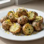Garlic Herb Roasted Potatoes - featured image