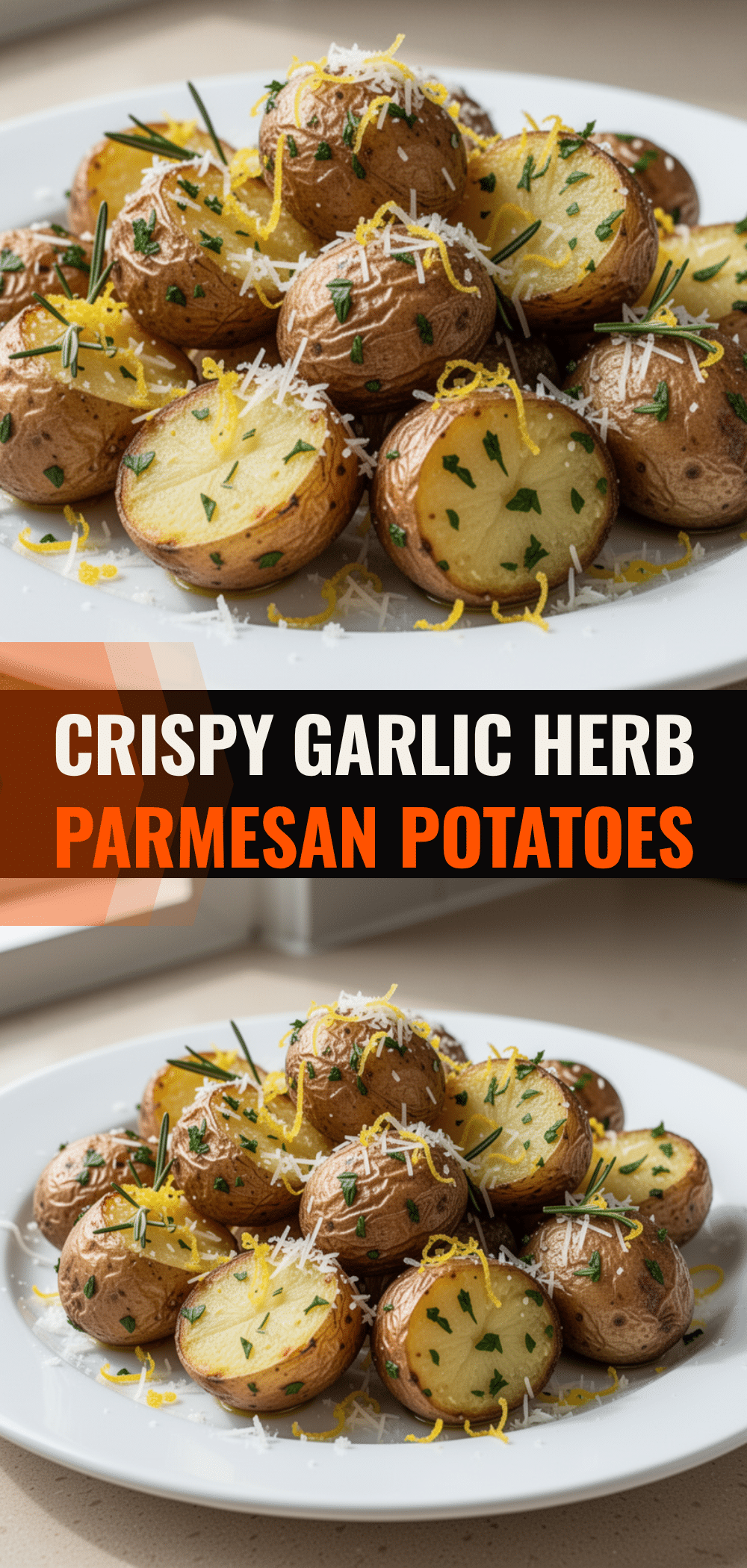 Garlic Herb Roasted Potatoes: 30-Min Easy Side 5 Garlic Herb Roasted Potatoes recipe