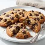 gluten-free almond flour chocolate chip cookies - featured image