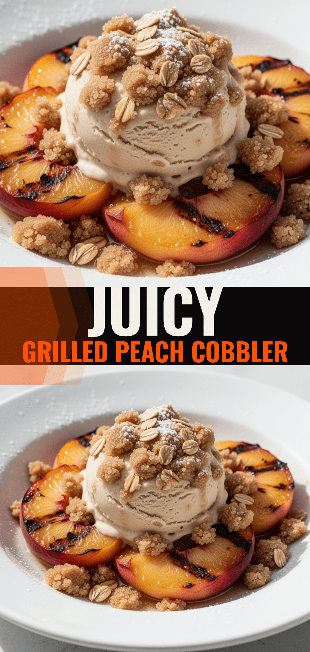 Grilled Peach Cobbler: 5-Step Labor Day Dessert 5 Grilled Peach Cobbler recipe