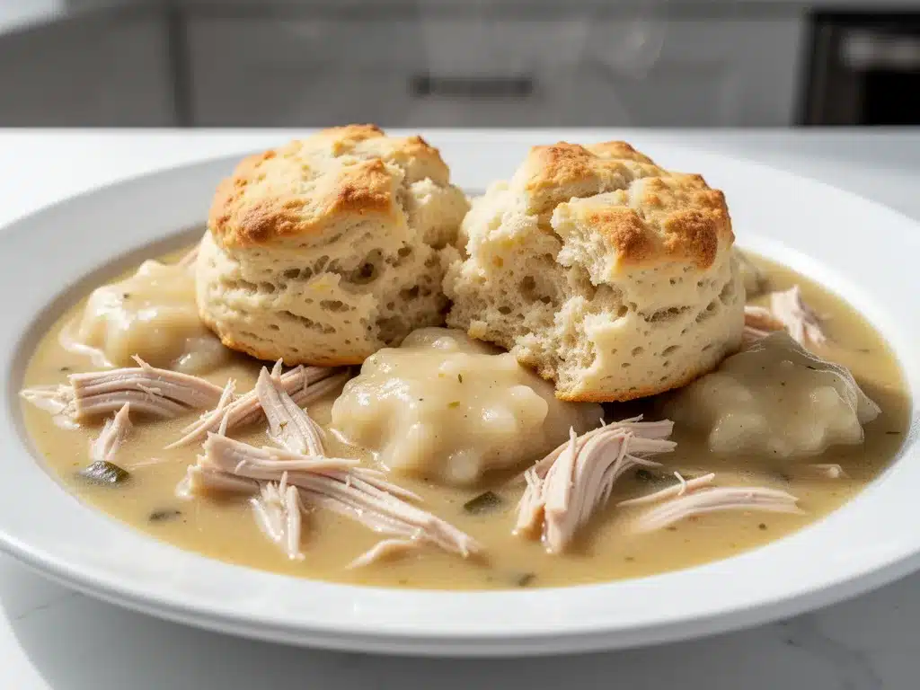 Homestyle Chicken and Dumplings: Easy Comfort Food 4 homestyle chicken and dumplings preparation steps