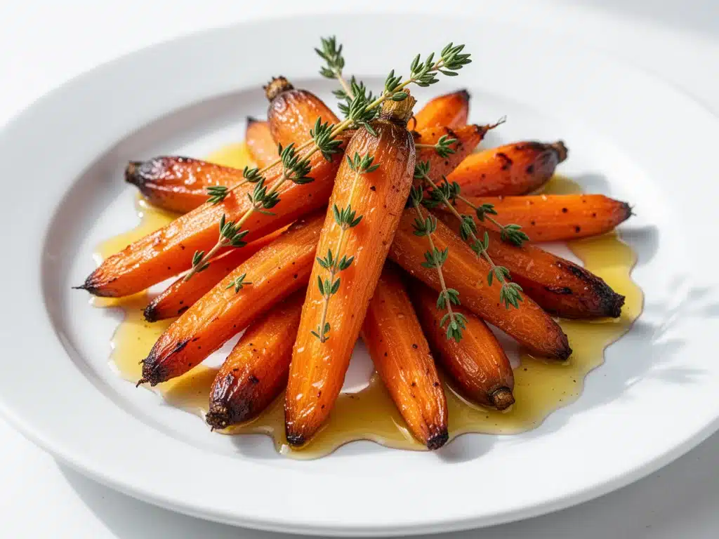 honey roasted carrots - featured image