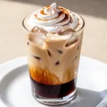 iced brown sugar oat milk latte - featured image