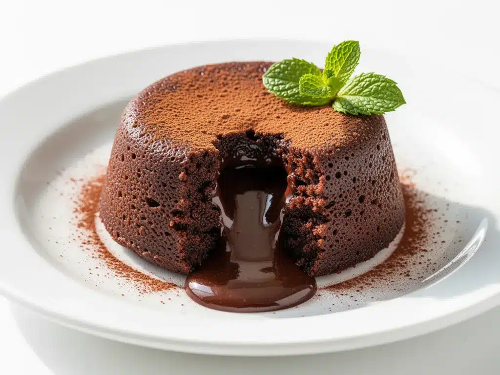 Keto Chocolate Lava Cake: Easy 5-Ingredient Almond Flour Dessert 4 keto chocolate lava cake preparation steps
