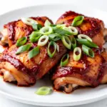 Korean gochujang glazed chicken thighs - featured image