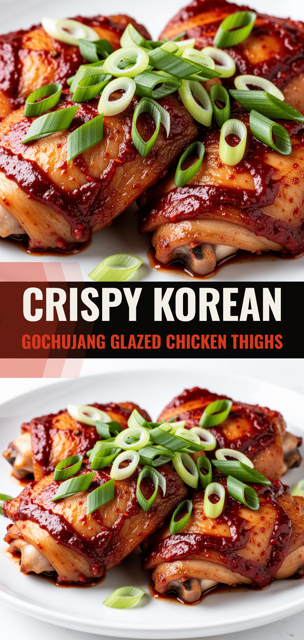 Korean Gochujang Glazed Chicken Thighs: Best Easy Takeout Recipe 5 Korean gochujang glazed chicken thighs recipe