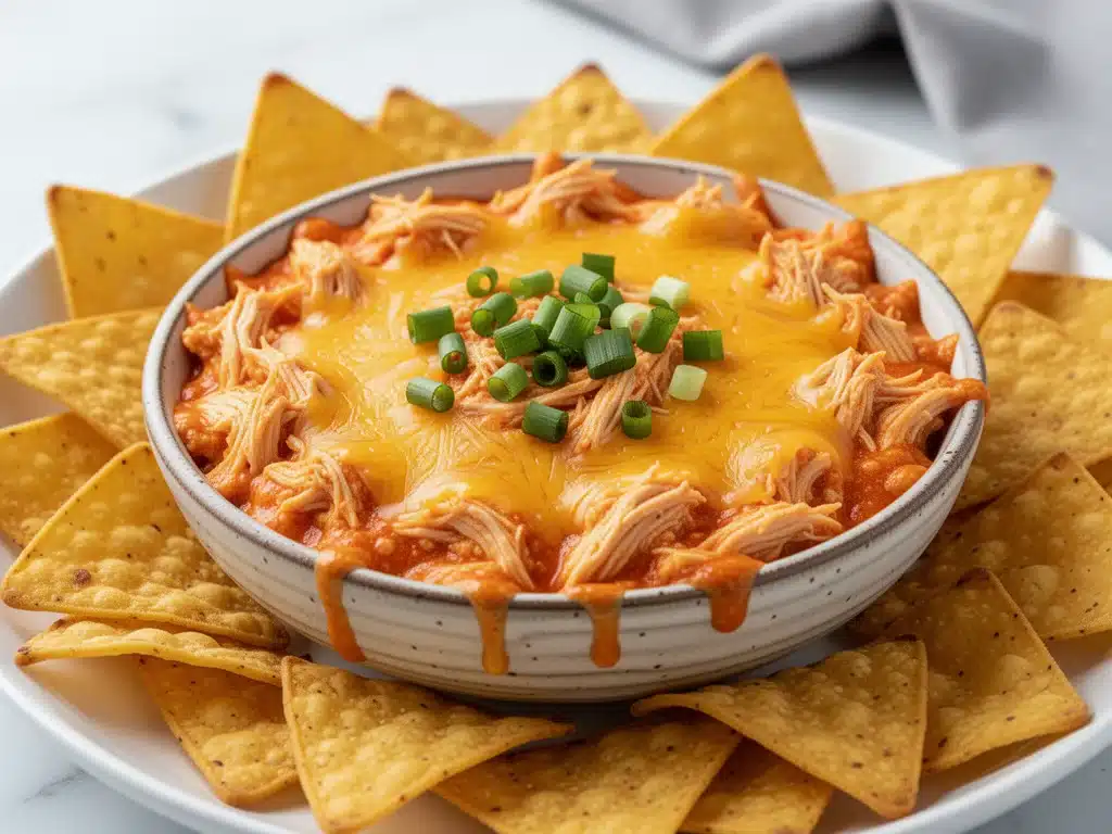 Labor Day Buffalo Chicken Dip - featured image