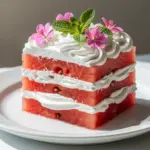 Labor Day Watermelon Cake - featured image
