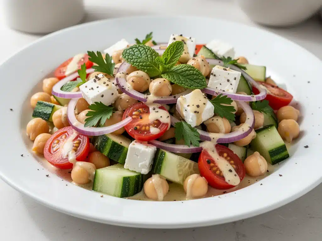 Mediterranean Chickpea Salad - featured image