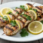 Mediterranean Lemon Herb Grilled Chicken Skewers - featured image