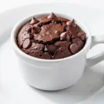 mini microwave mug brownie - featured image