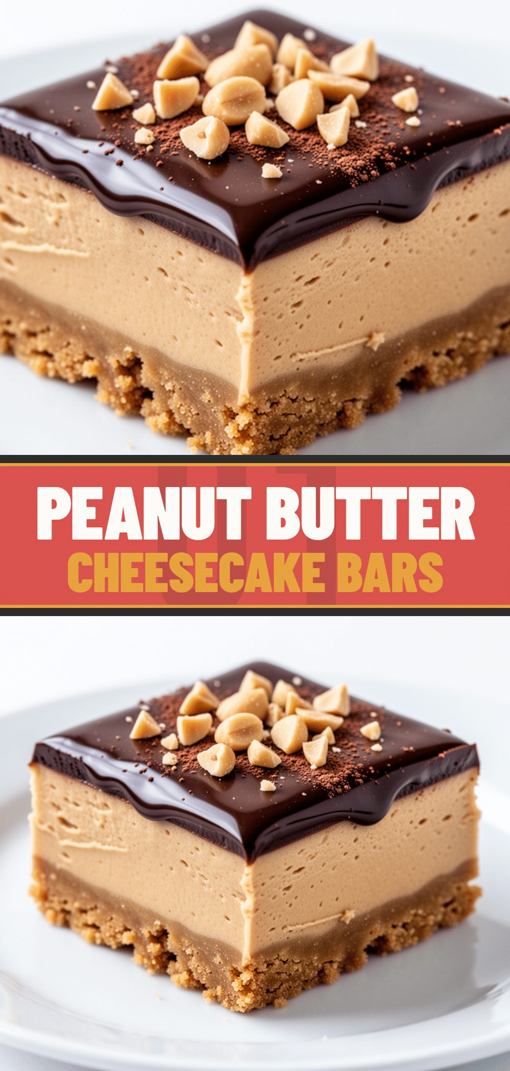 No-Bake Peanut Butter Cheesecake Bars: 15-Min Easy Dessert 5 no-bake peanut butter cheesecake bars recipe