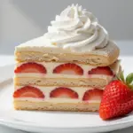 no-bake strawberry shortcake icebox cake - featured image