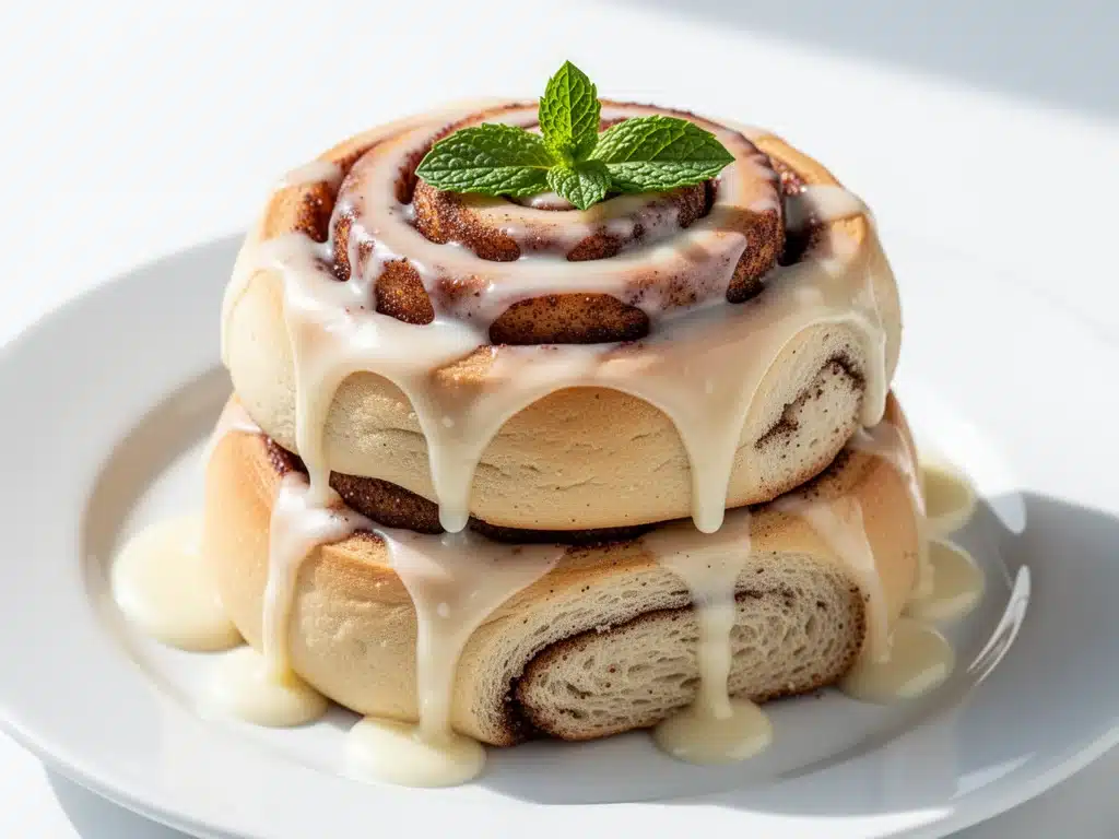 overnight cinnamon rolls - featured image