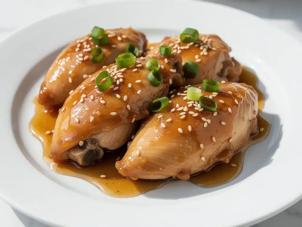 Slow Cooker Honey Garlic Chicken: Easy 5-Ingredient Dinner 4 slow cooker honey garlic chicken preparation steps