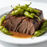 slow cooker mississippi pot roast - featured image