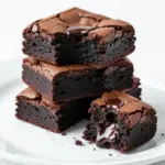 small batch fudgy brownies - featured image