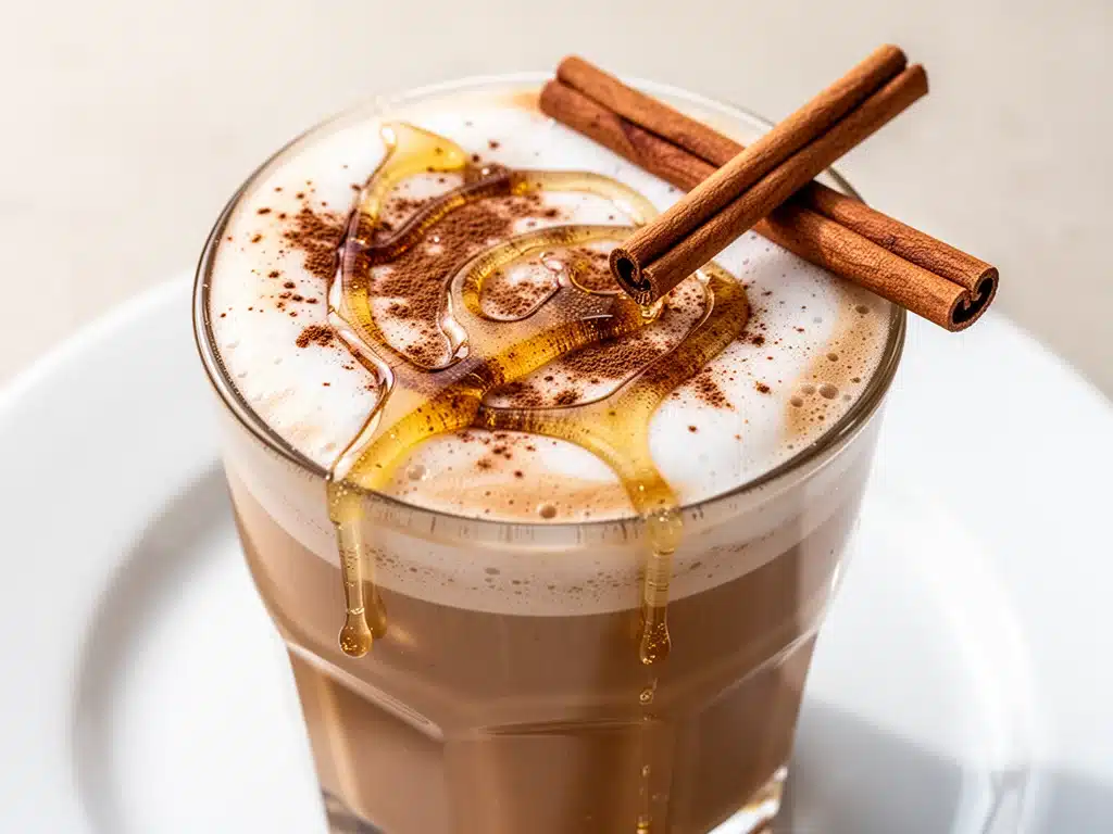 spiced chai tea latte - featured image