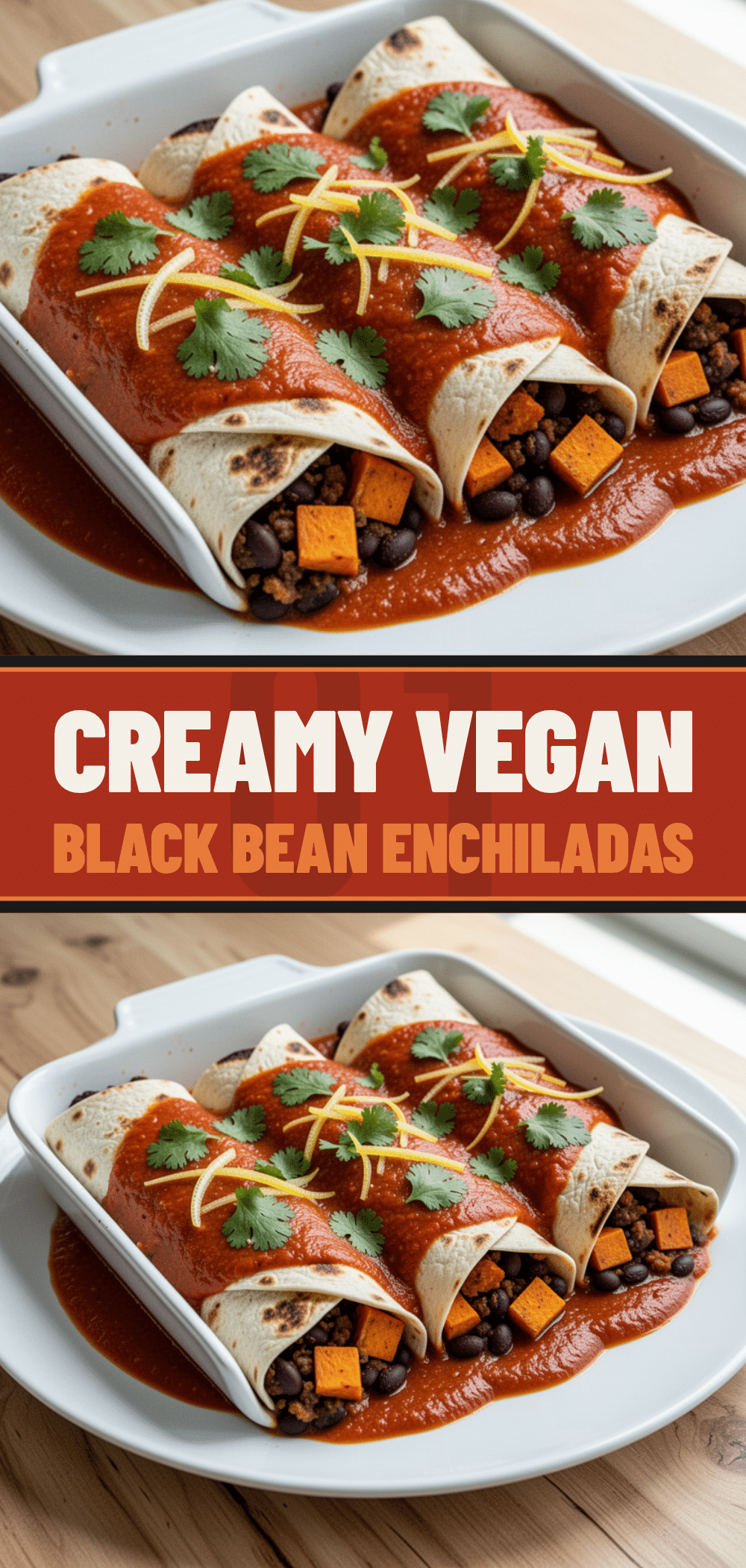 Vegan Black Bean and Sweet Potato Enchiladas: 5 Easy Plant-Based Dinner Ideas 5 vegan black bean and sweet potato enchiladas recipe