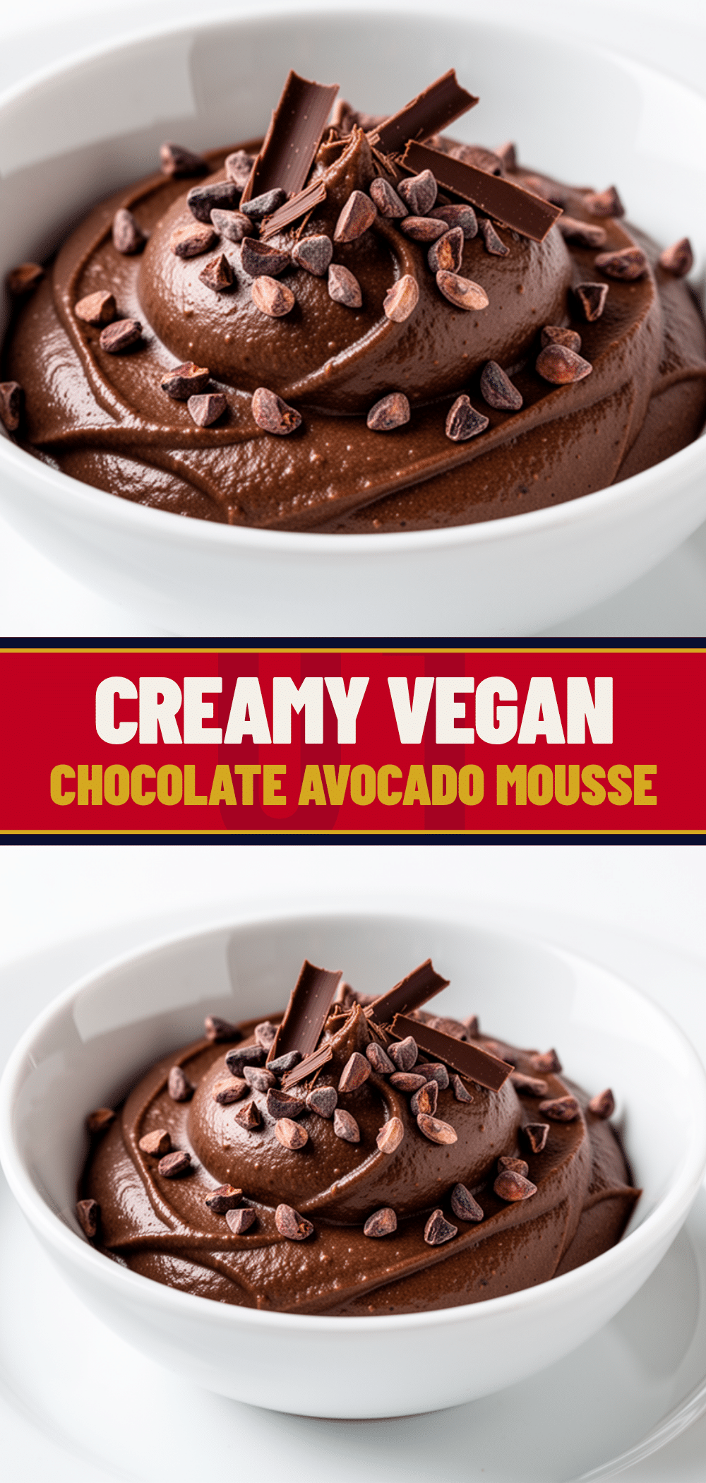 Vegan Chocolate Avocado Mousse: Easy Healthy Dessert 5 vegan chocolate avocado mousse recipe