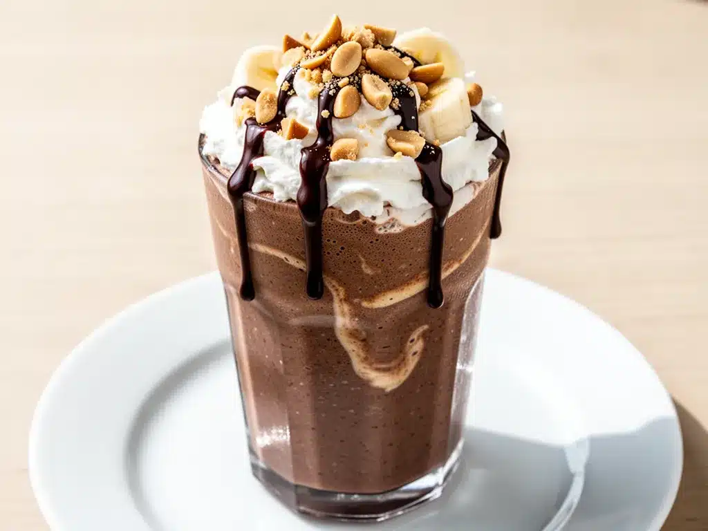 Vegan Chocolate Peanut Butter Protein Shake: 5-Min Easy Recipe 4 vegan chocolate peanut butter protein shake preparation steps