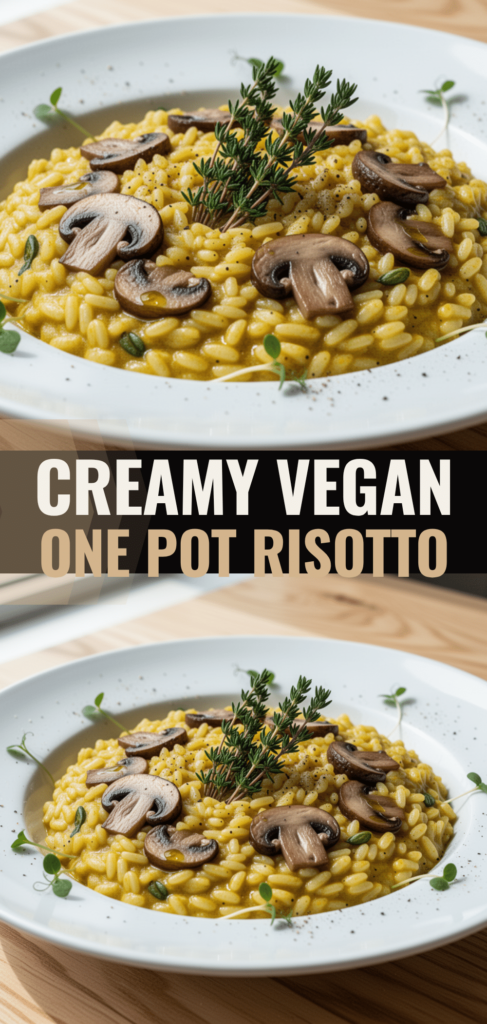 Vegan One-Pot Mushroom Risotto: Easy Weeknight Dinner 5 vegan one-pot mushroom risotto recipe