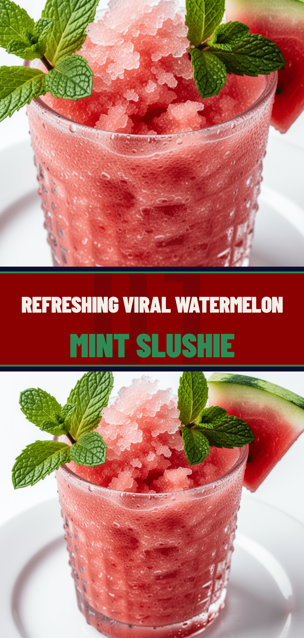 Viral TikTok Watermelon Slushie with Fresh Mint 5 Viral TikTok Watermelon Slushie with Fresh Mint recipe