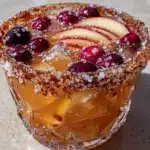 Budget-Friendly Spiced Fall Apple Cider Sangria - featured image