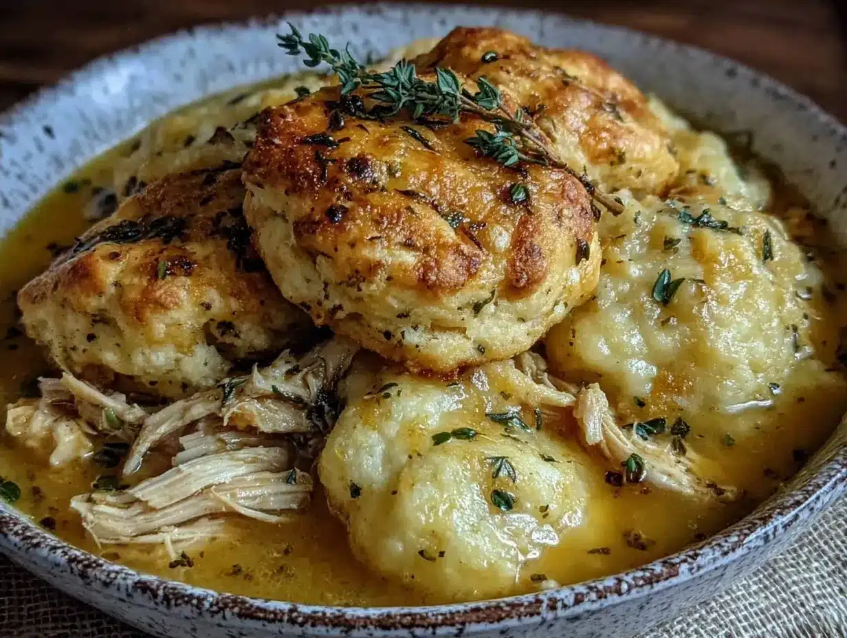 Chicken and Dumplings: 45-Min Fuel Recipe 4 chicken and dumplings preparation steps