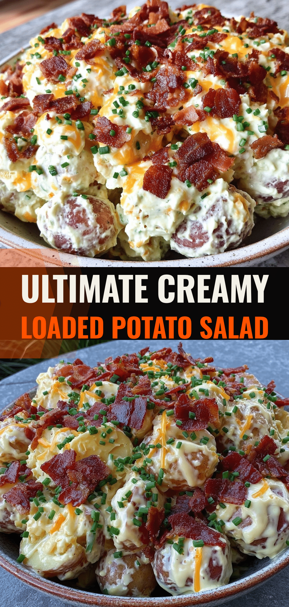 Creamy Loaded Baked Potato Salad: Easy Labor Day Side 5 creamy loaded baked potato salad recipe