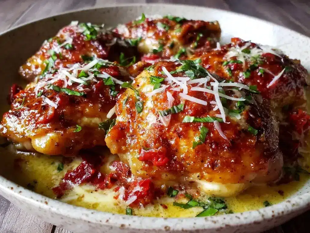 creamy marry me chicken - featured image