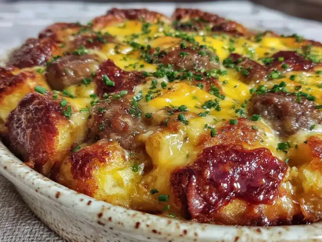 Crispy Hashbrown Breakfast Casserole - featured image