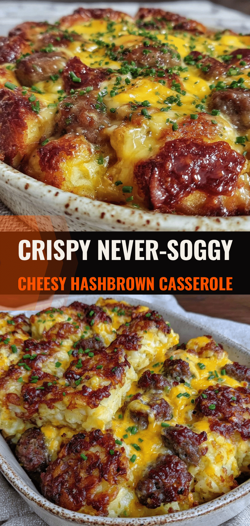Crispy Hashbrown Breakfast Casserole: Make It While Its Best 5 Crispy Hashbrown Breakfast Casserole recipe