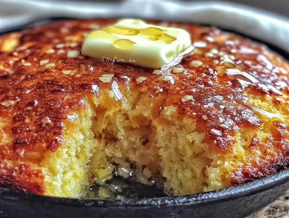 Crispy Honey Butter Cast Iron Cornbread: 5pm Dinner Solved 4 crispy honey butter cast iron cornbread preparation steps