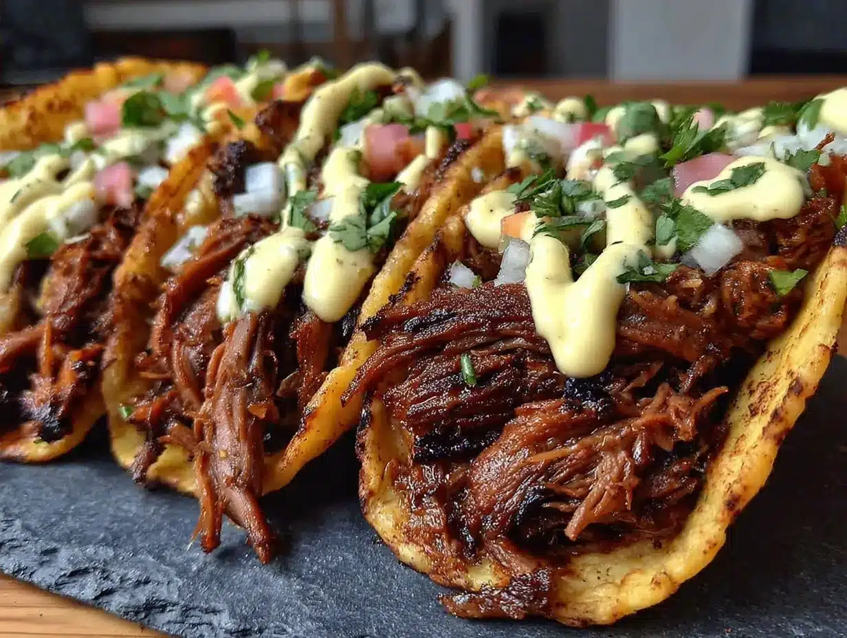 Crockpot Beef Barbacoa Tacos: Easy 8-Hour Meal 4 crockpot beef barbacoa tacos preparation steps