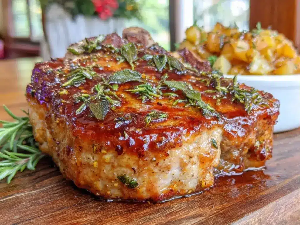 Easy Brown Butter Sage Pork Chops - featured image