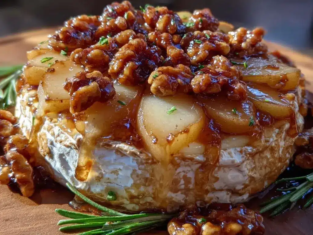 Easy Fall Baked Brie - featured image