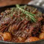 Easy Maple Dijon Pork Shoulder - featured image