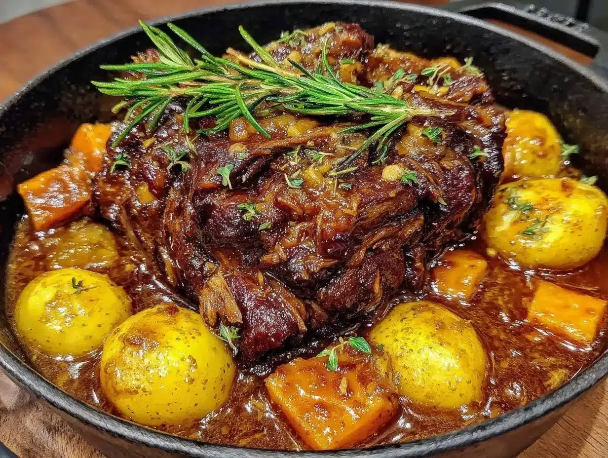 Easy Maple Dijon Pork Shoulder: 5 Ingredients, Hard to Mess Up 4 Easy Maple Dijon Pork Shoulder preparation steps